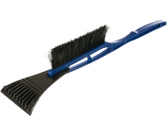 Зимняя щетка со скребком 52 см черная щетина KRAFT KT 830058 