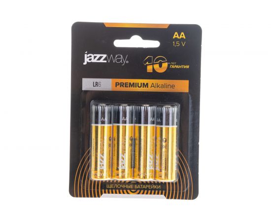 Алкалиновая батарейка JazzWay LR6 PREMIUM Alkaline BL-4 5008137 