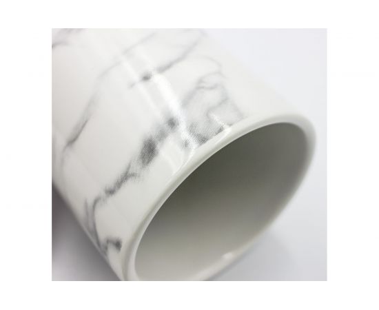 Стакан для зубных щеток Bath Plus MARMO 7.2x9.9 см W-CE2112AA-TB – изображение 2