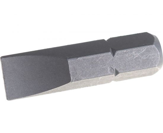 Вставка бита торцевая 1/4", Slotted, 7х1.2 мм, L = 25 мм KING TONY 102507S1 – изображение 2