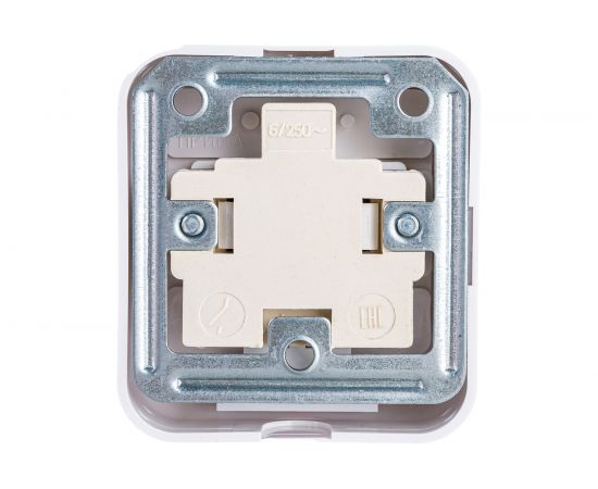 Выключатель Schneider Electric 1-клавишный ОП Прима 6А с индикатором, белый SchE А16-046М A16-046M-B А16-046М-б – изображение 2