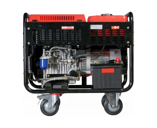 Дизельная электростанция с электростартером и коннектором автоматики FUBAG DS 14000 DA ES – изображение 2