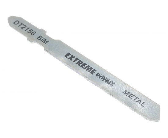 Пилки по металлу BIM (76х51 мм, шаг 0.8 мм, пропил 2.5 мм, T118GF, 3 шт.) DEWALT DT2156 – изображение 2