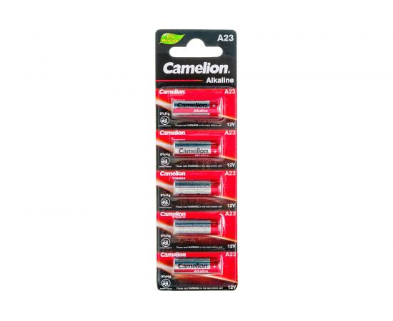 Батарейка Camelion LR23A BL-5 Mercury Free A23-BP5 12В 12828 – изображение 3