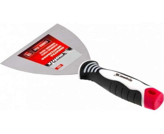 Шпательная лопатка из нержавеющей стали, 120 мм, 3-компонентная ручка MATRIX 85537 – изображение 3