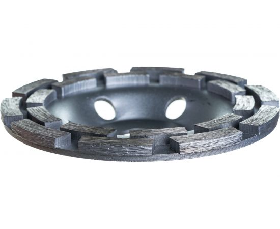 Чашка шлифовальная алмазная сегментная двухрядная (125х22.23 мм) Almarez 303212 – изображение 3