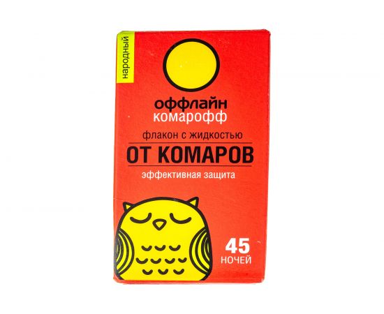 Жидкость Комарофф НАРОДНЫЙ 45 ночей, без запаха, 30 мл OF01080151 – изображение 3