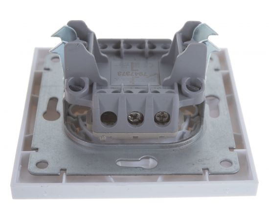 Одноклавишный проходной выключатель, белый UNIVersal Бриллиант 7947373 – изображение 3