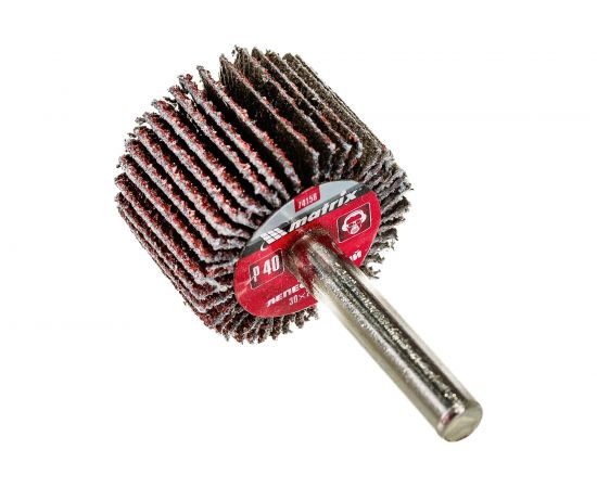 Круг лепестковый (30x20x6 мм; P40) для дрели MATRIX 74158 – изображение 4