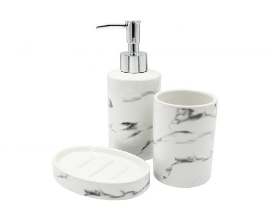 Стакан для зубных щеток Bath Plus MARMO 7.2x9.9 см W-CE2112AA-TB – изображение 4