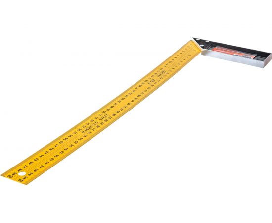 Столярный металлический угольник желтый, 500 мм SANTOOL 050401-500 – изображение 4