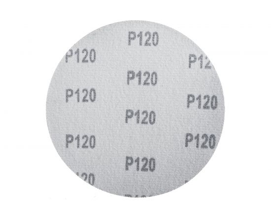 Круг шлифовальный (5 шт; 150 мм; Р120) для шлифовальных станков Fit 39806 – изображение 5