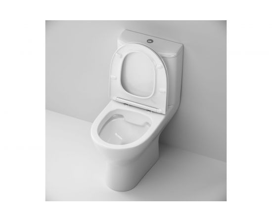 Унитаз-компакт Damixa Luna без ободка с сиденьем микролифт DX46C8600SC – изображение 5