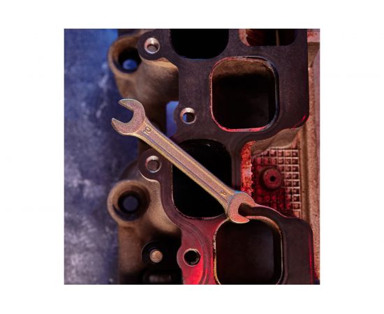 Гаечный рожковый ключ желтый цинк REXANT 8х10 мм 12-5823-2 – изображение 5