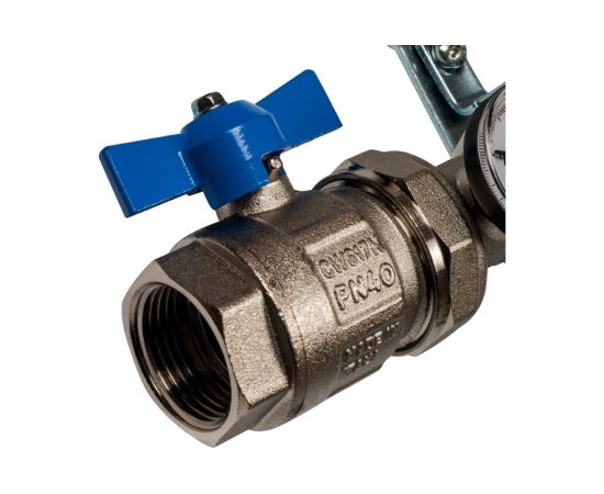 Коллектор из нержавеющей стали в сборе без расходомеров STOUT 4 выхода SMS 0912 000004 – изображение 5