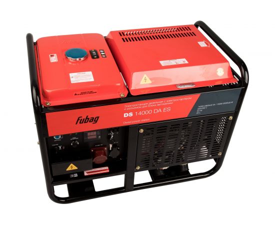 Дизельная электростанция с электростартером и коннектором автоматики FUBAG DS 14000 DA ES – изображение 5