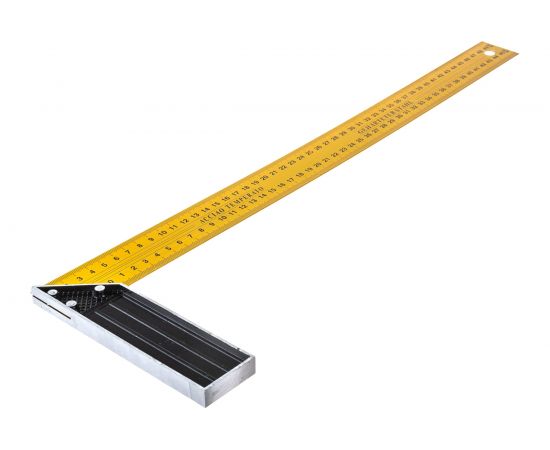 Столярный металлический угольник желтый, 500 мм SANTOOL 050401-500 – изображение 5