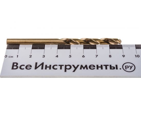 Сверло по металлу Cobalt 5% Professional (6х57х93 мм; Р6М5К5) АвтоDело 15226 – изображение 6