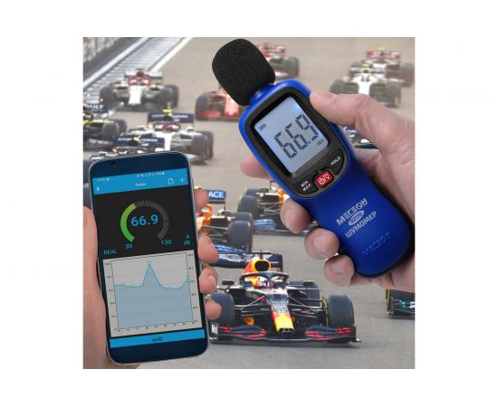 Цифровой измеритель уровня шума МЕГЕОН 92170 с поверкой к0000037809 – изображение 7