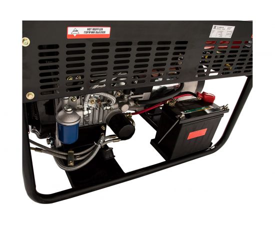 Дизельная электростанция с электростартером и коннектором автоматики FUBAG DS 14000 DA ES – изображение 8