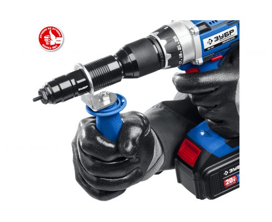 Насадка-заклепочник на шуруповерт ЗУБР НР-М8 31221 – изображение 10