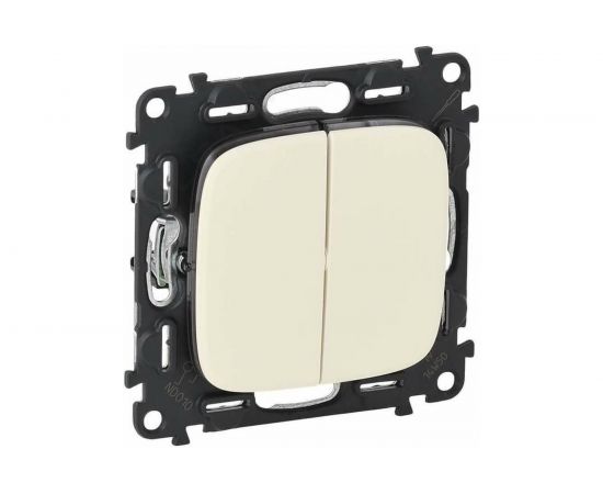 Механизм выключателя Legrand 2-кл. СП Valena Allure 10А IP20 250В Leg 752805 1180937 