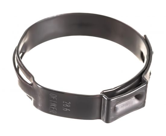 Ушковый хомут OETIKER 25.4-28.6мм, ширина 7мм, нерж. сталь Швейцария 16700035 