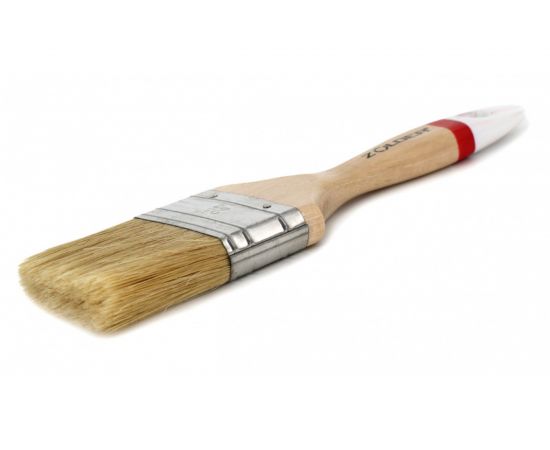 Универсальная плоская кисть ZOLDER Master 63 х 14 мм, смешанная щетина, деревянная ручка un06314 