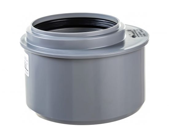 Канализационная редукция Ostendorf 110х75 мм, короткая 115715 