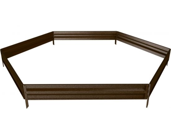 Сборная клумба Delta-Park KS100, коричневая 3005013_19 