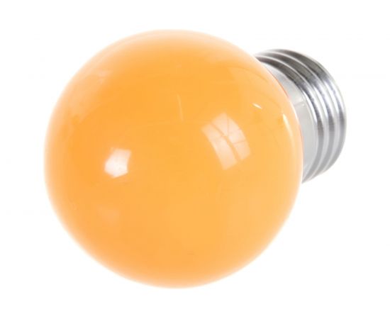 Декоративная светодиодная лампа Volpe LED-G45-1W/ORANGE/E27/FR/С UL-00005650 – изображение 2