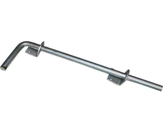 Засов для ворот Lucky Guy 500 (16x410x116 мм; оцинкованный) 720 09 201 0 – изображение 2