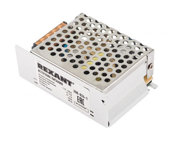 Блок питания REXANT 12 В 24 Вт 2 А открытый, под винт 200-024-1 – изображение 2