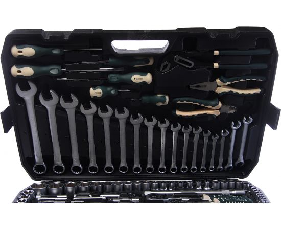 Набор инструмента ROCKFORCE 1/2 1/4 3/8DR 180 предметов RF-41802-5 – изображение 2