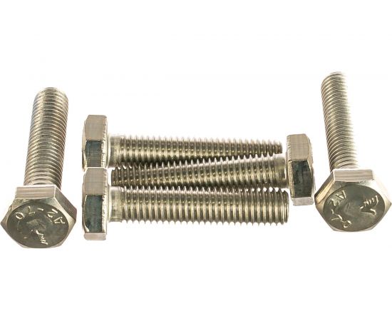 Болты с полной резьбой КРЕП-КОМП нержавеющие DIN933 А2 10х45 5шт бпн1045мф – изображение 2