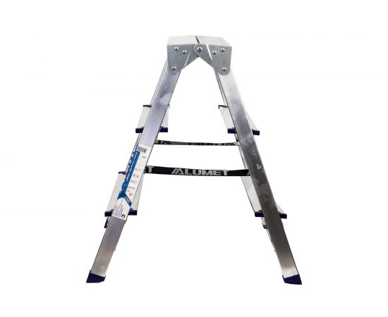 Двухсторонняя алюминиевая стремянка Алюмет AD A7203 – изображение 2
