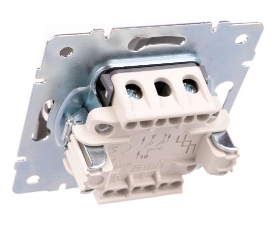 Двойной выключатель LEZARD RAIN белый 703-0288-101 – изображение 2