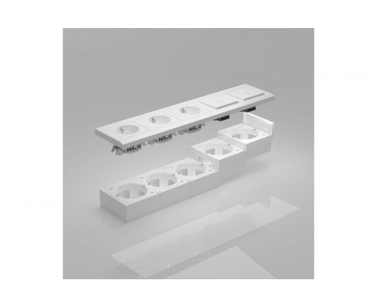 Коробка Werkel для накладного монтажа белый a053525 – изображение 2