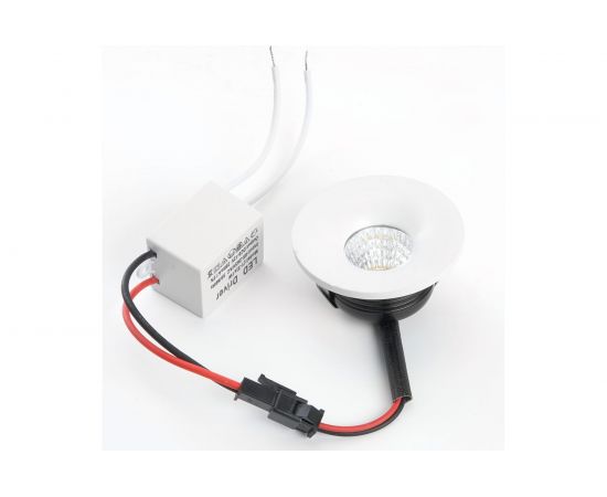 Встраиваемый светильник FERON светодиод 3W, 210 Lm, 4000К, белый, LN003 28771 – изображение 2