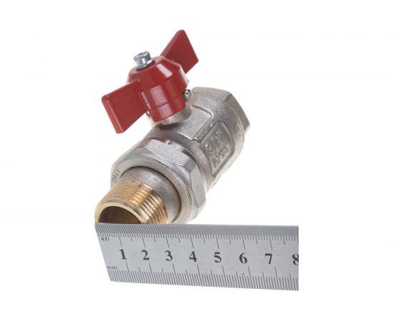 Шаровой кран ITAP IDEAL с накидной гайкой, полнопроходной, бабочка, 3/4 098 – изображение 2