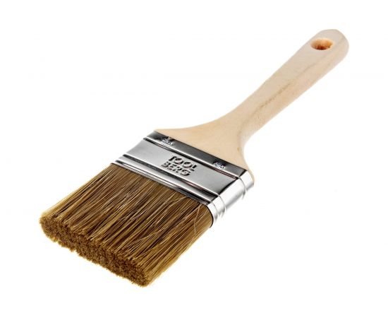 Плоская кисть Toolberg 70 мм, смесь натуральной щетины и волокна 0101834 – изображение 2