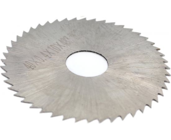 Фреза дисковая отрезная (40х0.4х10 мм; Р6М5; z=48) TORNERI 037962 – изображение 3