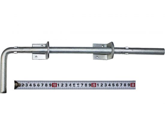 Засов для ворот Lucky Guy 500 (16x410x116 мм; оцинкованный) 720 09 201 0 – изображение 3