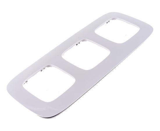 Рамка Legrand 3-м Valena Allure универсальная белая Leg 754303 1181694 – изображение 3