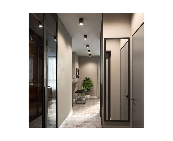 Потолочный светильник FERON 12W, 220V, GX53, хром, HL353 41282 – изображение 3