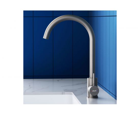 Смеситель для кухни Dorff Logic из нержавеющей стали D3000000 – изображение 3