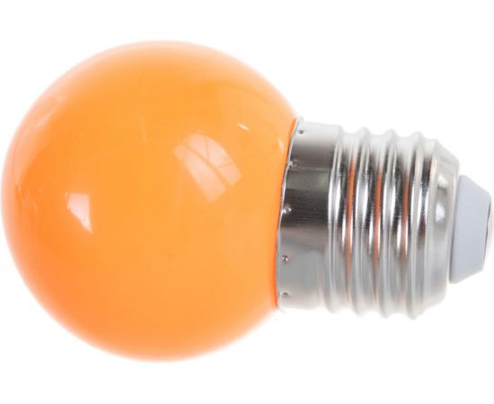 Декоративная светодиодная лампа Volpe LED-G45-1W/ORANGE/E27/FR/С UL-00005650 – изображение 3