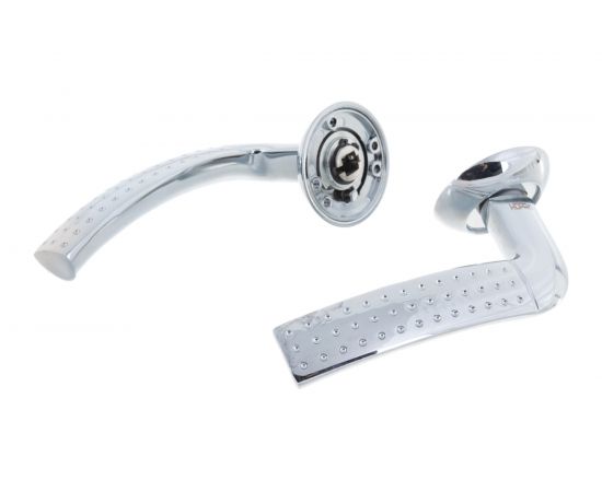 Дверная ручка НОРА-М 96А AL хром 15294 – изображение 3