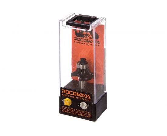 Фреза кромочная калевочная с нижним подшипником серия 1017 (25x11 мм; R6 мм; хвостовик 8 мм) Росомаха 801706 – изображение 3