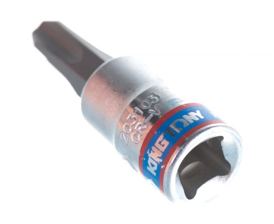 Головка-бита торцевая 1/4"", Phillips, PH3, L=37 мм KING TONY 203103 – изображение 3